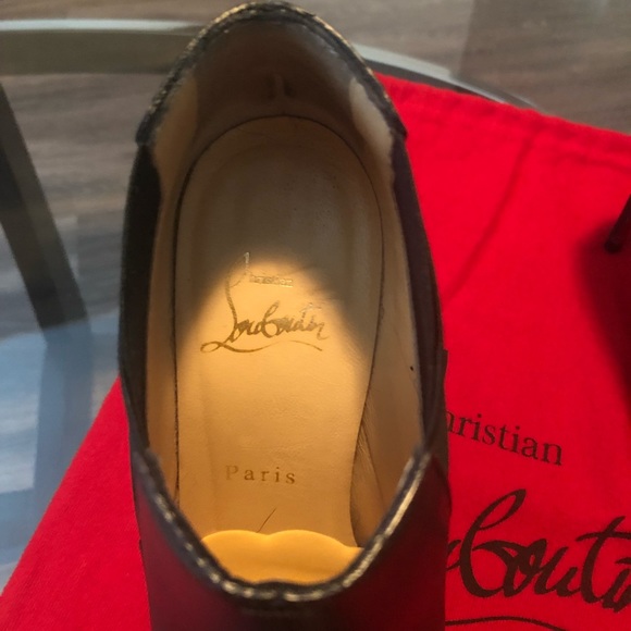 Authentic Christian Louboutin Bootstagram Ankle Boots, Black - Picture 7 of 8